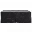 Garden Furniture Cover 8 Person Poly Rattan Set 10 Eyelets 229 x 113cm