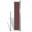 Patio Retractable Side Awning 180 x 300 cm Brown