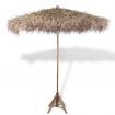 Bamboo Parasol 270 cm with Banana Leaf Roof