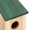 Bird House Nesting Box Wood 4 pcs