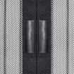 Insect Door Curtain 210 x 100 cm 2 pcs Magnet Black