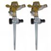 Impulse Sprinklers Garden Watering Zinc Metal Spike 2 pcs