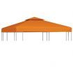 Water-proof Gazebo Cover Canopy 310 g/m² Orange 3 x 3 m