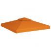 Water-proof Gazebo Cover Canopy 310 g/m² Orange 3 x 3 m