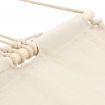 Hammock with Bar 210 x 150 cm Cream