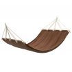 Hammock with Bar 210 x 150 cm Brown