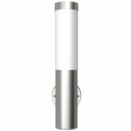 RVS Walllamp for Indoor & Outdoors Waterproof Post
