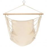 Hammock Chair Cream 100x80 cm