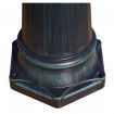 Brighton Garden Light Post 3-arms 230 cm Dark Green/Black