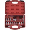 17 pcs Diesel Injector Seat Cutter Set