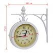 Wall Clock Two-Sided Classic Design