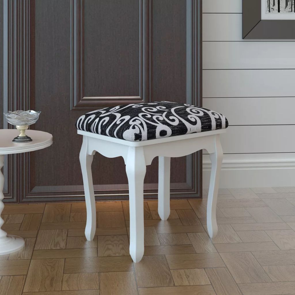 Dressing stool black