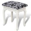 Dressing stool black