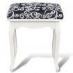 Dressing stool black