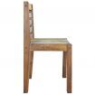 Dining Chairs 4 pcs Solid Reclaimed Boat Wood 45x45x85 cm