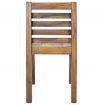 Dining Chairs 4 pcs Solid Reclaimed Boat Wood 45x45x85 cm