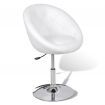 Club Chair 2 pcs Artificial Leather White