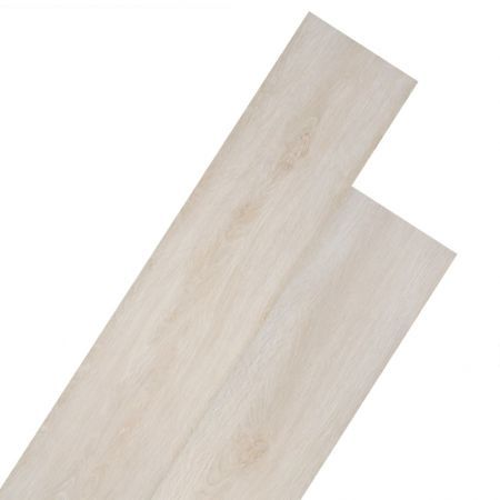 vidaXL Self-adhesive PVC Flooring Planks 5.02 square metre 2 mm Oak Classic White