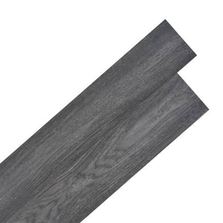 vidaXL Self-adhesive PVC Flooring Planks 5.02 square metre 2 mm Black and White