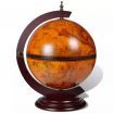 Tabletop Globe Bar Wine Stand Wood