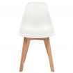 Dining Chairs 6 pcs White