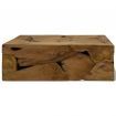 Coffee Table 90x50x35 cm Genuine Teak Brown