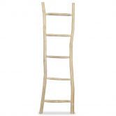 Towel Ladder with 5 Rungs Teak 45x150 cm Natural