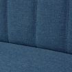 Sofa Fabric 117x55.5x77 cm Blue