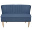 Sofa Fabric 117x55.5x77 cm Blue