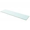 Shelf Panel Glass Clear 100x25 cm
