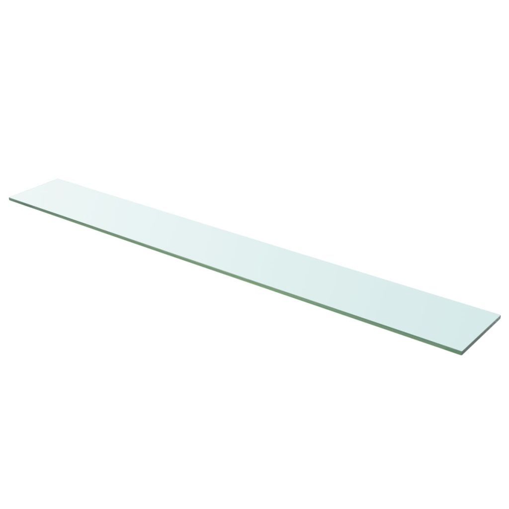 Shelf Panel Glass Clear 110x15 cm