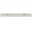 Floating Shelf Glass 100x10 cm 8 mm