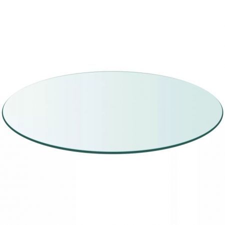 Table Top Tempered Glass Round 600 mm