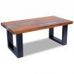 Coffee Table Teak Resin 100x50 cm