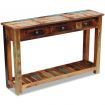 Console Table Solid Reclaimed Wood 120x30x76 cm