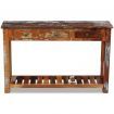 Console Table Solid Reclaimed Wood 120x30x76 cm