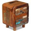 Night Cabinet Solid Reclaimed Wood 43x33x51 cm