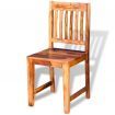 Dining Chairs 4 pcs Solid Sheesham Wood