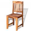 Dining Chairs 4 pcs Solid Sheesham Wood