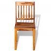 Dining Chairs 4 pcs Solid Sheesham Wood