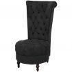 High Back Sofa Chair Black