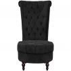 High Back Sofa Chair Black