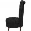 High Back Sofa Chair Black