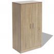 Shoe Cabinet 7 Shelves Oak