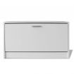 Shoe Storage Bench White 80x24x45 cm