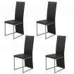 Five Piece Dining Set Black