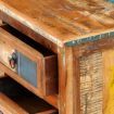 Reclaimed Wood TV Cabinet TV Stand 4 Drawers