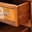 Reclaimed Wood TV Cabinet TV Stand 4 Drawers
