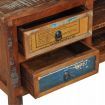 Reclaimed Wood TV Cabinet TV Stand 4 Drawers