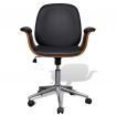 Artificial Leather Modern Swivel Chair Arm Chair Adjustable